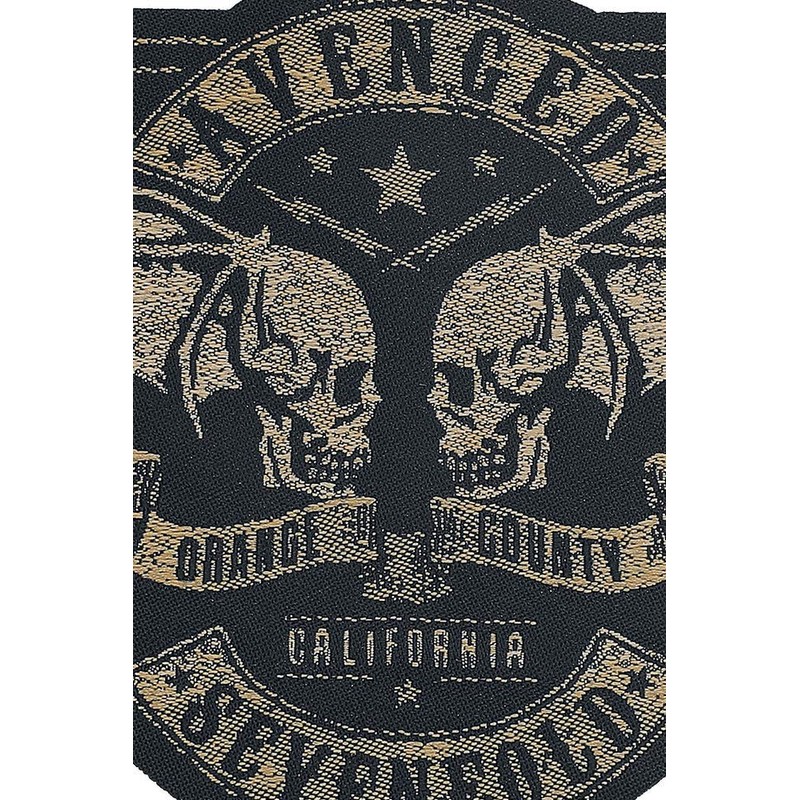 Avenged Sevenfold Orange County Cut-Out Unisex Patch Multicoloured 100% Polyester