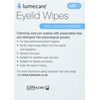 Lumecare Eyelid Wipes (4 Boxes, 80 Wipes)