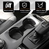 Muslogy Center Console Cup Holder Inserts Compatible with 2024 2025