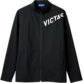 Victas V-NJJ307 Table Tennis Training Wear, Jersey, Unisex, Black (1000), L 542301
