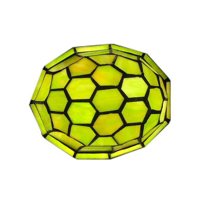 DUONAYU Tiffany style stained glass turtle lampshade turtle replacement lampshade