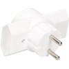 KOTARBAU® Multi Socket White Triple Sockets Earth Two Flat and