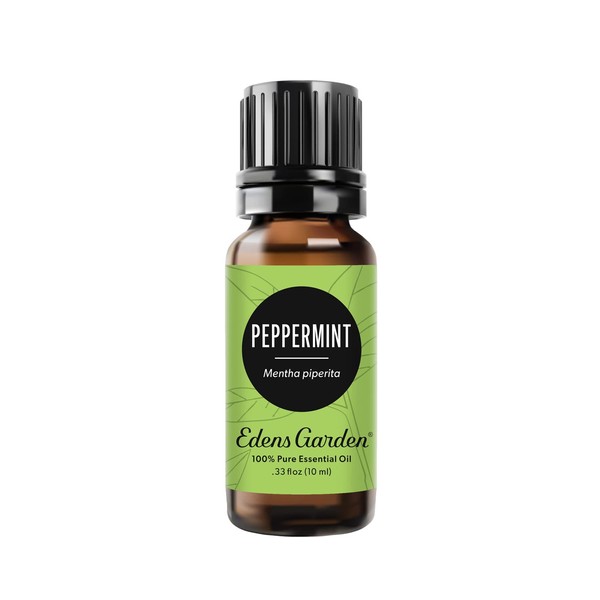 Edens Garden Peppermint Essential Oil, 100% Pure Therapeutic Grade (Undiluted Natural/Homeopathic Aromatherapy Scented Essential Oil Singles) 10 ml