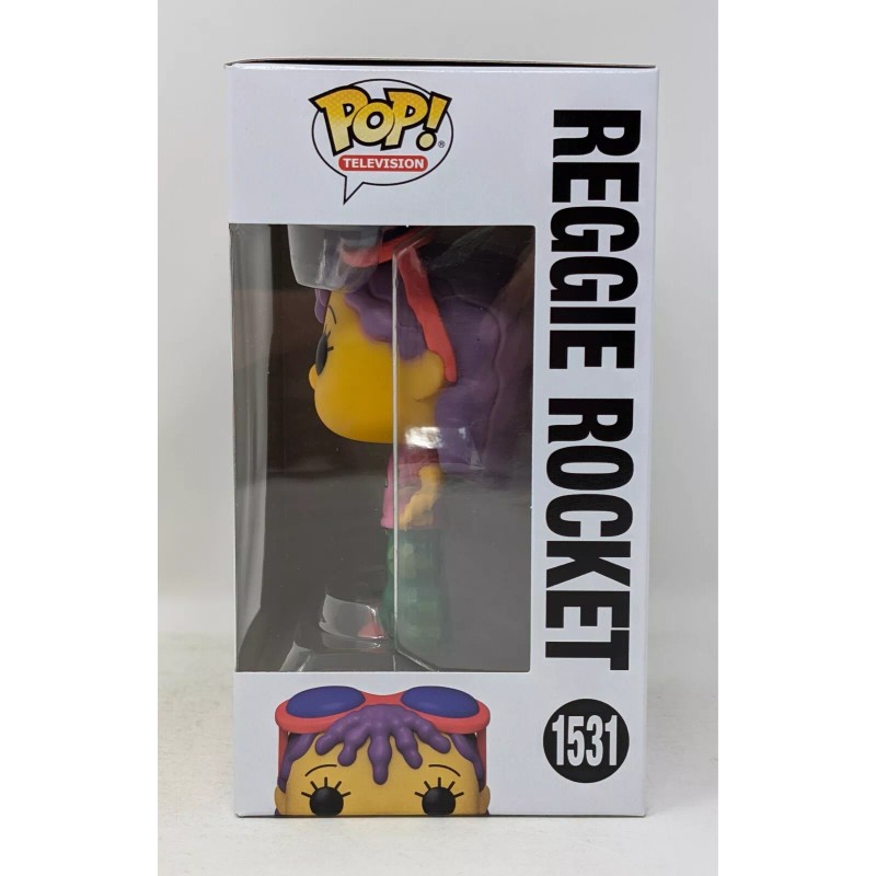 Funko Reggie Rocket #1531 FUNKO POP! Nickelodeon Rewind New w/protector