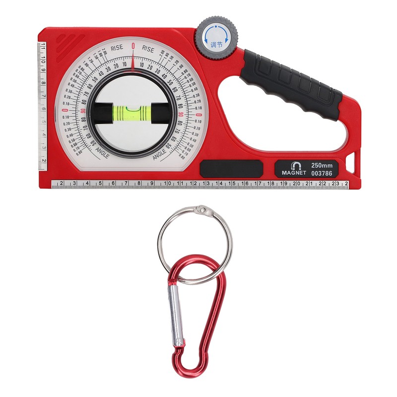 Inclinometer Angle Finder Meter Gauge Magnetic Protractor ABS with Bubble
