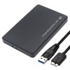 Generic EASY install Black 2.5" SATA USB 3 Laptop Hard
