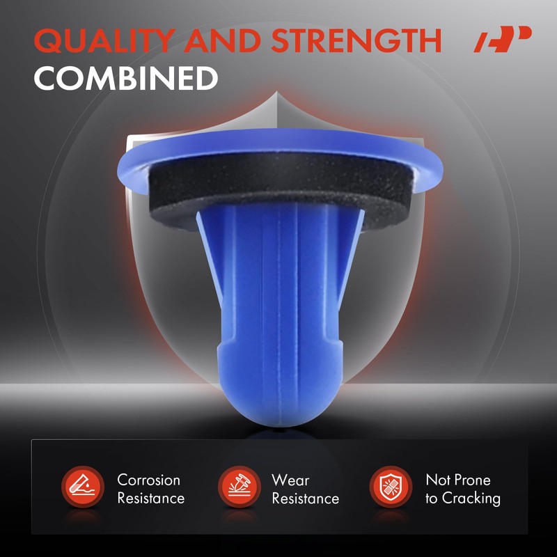 A-Premium 20PCS Nylon Tail Light Grommet Retainer Clips with Sealer