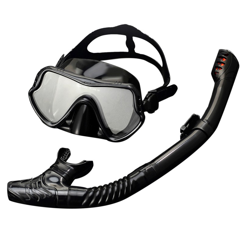 Diving Snorkel Set Safe Adjustable Elastic Prevent Slipping Snorkel Mask