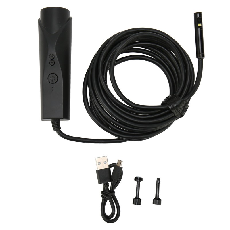WiFi Borescope 1080P Dual Cameras IP67 Waterproof Wireless Inspection Endoscope