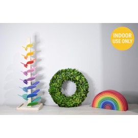 Preserved Boxwood Wreath for Summer Decor – 16 Inch Lush Indoor Greenery – Vibrant Look All Season – Fade-Resistant & Eco-Friendly by Birbird Decor