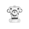 QWORK 8 Pack 2" x 1-1/2" Stainless Steel Twist Latch