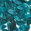 Yoption 100 Pieces Petal Mosaic Tiles, Hand-Cut Stained Glass Flower