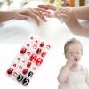 Ugaaiya Tips Uñas Navidad Postizas Adheribles Kawaii Decoradas