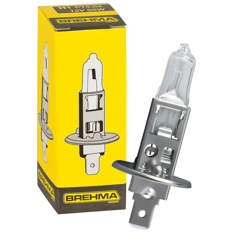 BREHMA 10x H1 12V 55W Halogen Car Lamp P14.5s