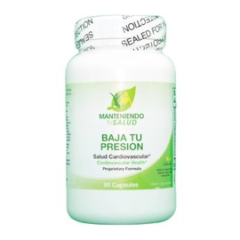 Baja Tu Presión, Hawthorn Extract, Hibiscus Flower, 60 Capsules Dietary Supplement
