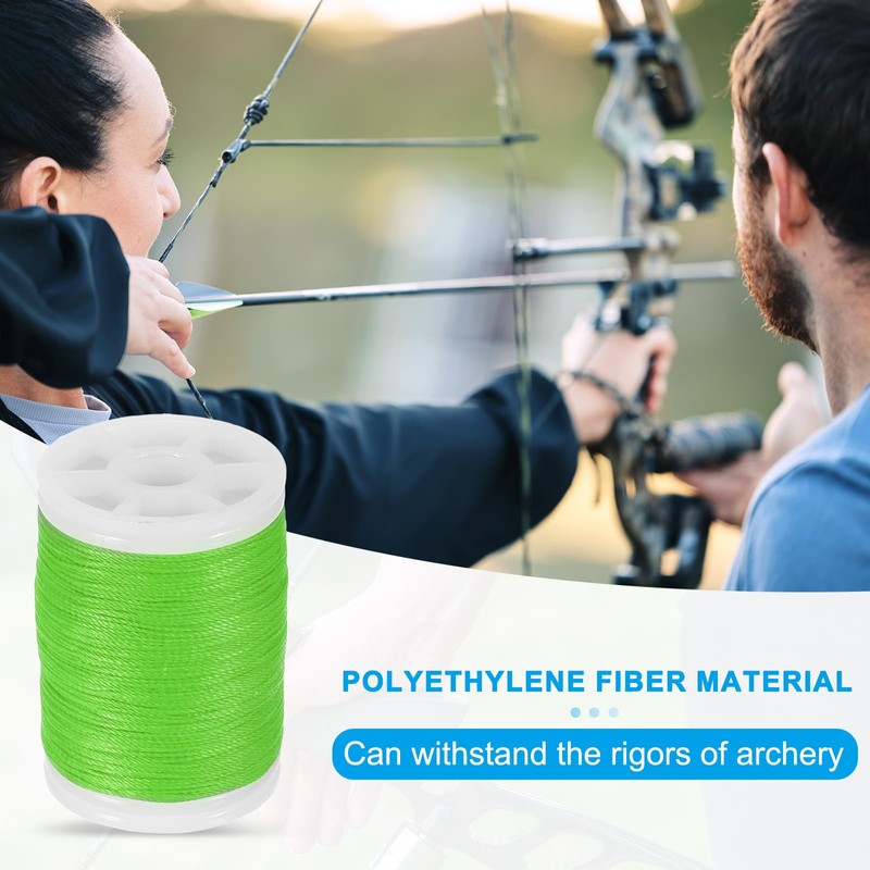 PATIKIL Archery Bow String Serving Thread Jig 131 Yard/120M, 0.02"