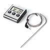 Kitchen Digital BBQ Thermometer Cooking Meat Grilling Thermometer With Timer