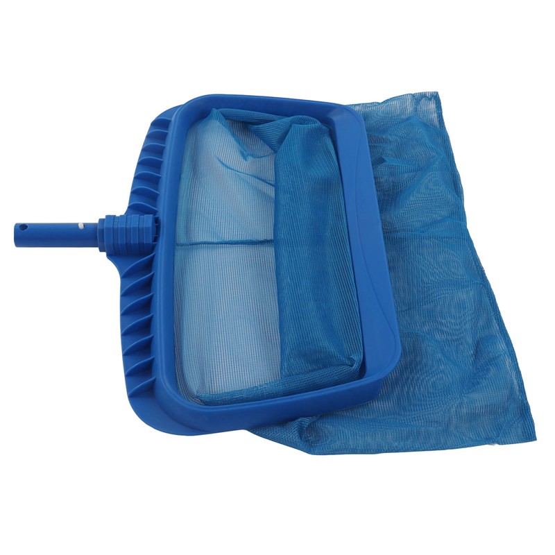 Swimming Pool Leaf Skimmer Net ABS Blue Reinforced Frame Heavy