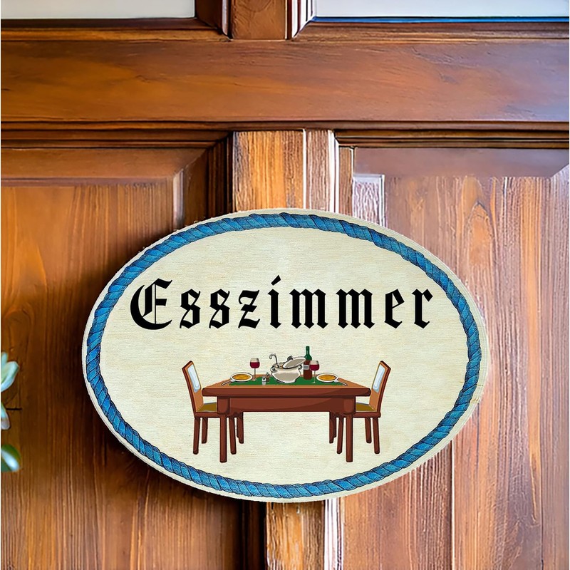 Kaltner Präsente Gift Idea Wooden Gift Item Decorative Door Sign