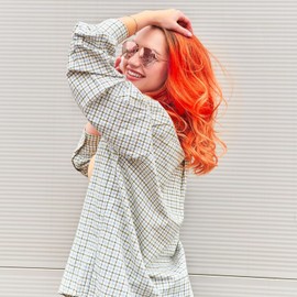 ARCTIC FOX Vegan and Cruelty-Free Semi-Permanent Hair Color Dye - SUNSET ORANGE 8 Fl Oz (Pack of 2)