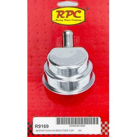 Racing Power Company R9169 Chrome Mopar Style Breather with Tube