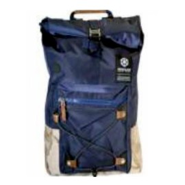 MODULAR Clearance Sale BLUE backpack High School Travel Laptop Rucksack Zipper Bag NEW