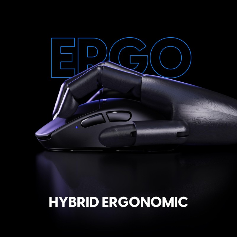 Pulsar Gaming Gears X3 Size Mini Wireless Gaming Mouse, Hybrid
