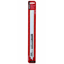 Task Tools T23208C Heavy Duty Bi-Metal Demolition Reciprocating Saw Blade for Nailed Wood and Wood, 12-Inch