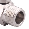DERNORD 1/2" Stainless Mini Ball Valve Female x Male NPT