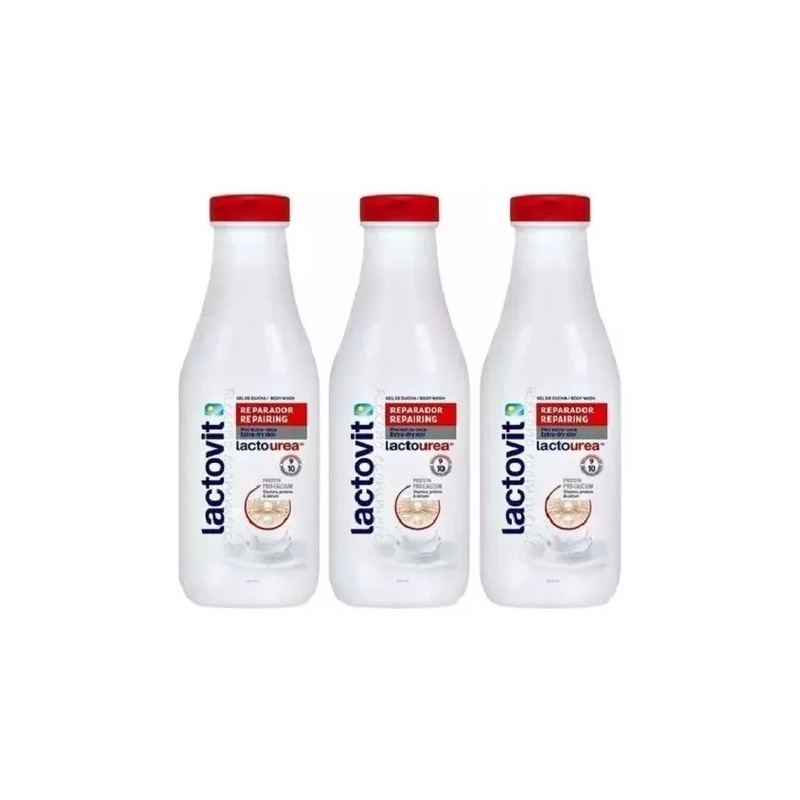Lactovit Gel De Baño Lactovit 3 Pzas De 600 Ml