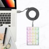MOTOSPEED K24PRO Mechanical Numeric Keypad USB Wired 21Keys Mini Numpad