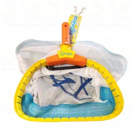 Stinger Mini Spa Rake Skimmer With 12" Sand Bag Net