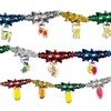 Set of 2 Sukkah Decorations – Foil Garland with Shivat