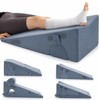 Ganondorf Adjustable Leg Elevation Pillow, Orthopedic Bed Wedge Set for