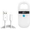 AHANIN Microchip Scanner, Rechargeable Portable Dog Microchip Scanner, 134.2KHz FDX-B