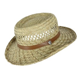 Ascentix Rush Gambler Wide Brim Straw Hat - s
