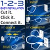 PowerBridge Solutions Power Cable Electrical Distribution Wire Management (ONE-CK-H2)