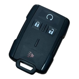 Key Fob Case Shell Replacement Fits for Chevy Silverado Colorado GMC Canyon Sierra 2014 2015 2016 2017 2018 2019 2020 2021 4 Button Keyless Entry Remote Car Key Fob Cover M3N-32337100 (1)