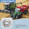FD211RM 1-1/2" Square Bore Disc Harrow Flange Bearing Unit for