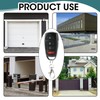 Joynine Pack of 4 Garage Door Opener Remote Control, 433