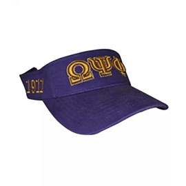 Omega Psi Phi Fraternity Visor Hat Cap-New!