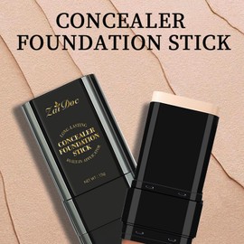 ZAIDOC Long-Lasting Concealer Foundation Stick, Creamy Full Coverage, Hydrating Olive & Camellia Formula for Dark Circles & Blemishes, 2.09 oz (05#)