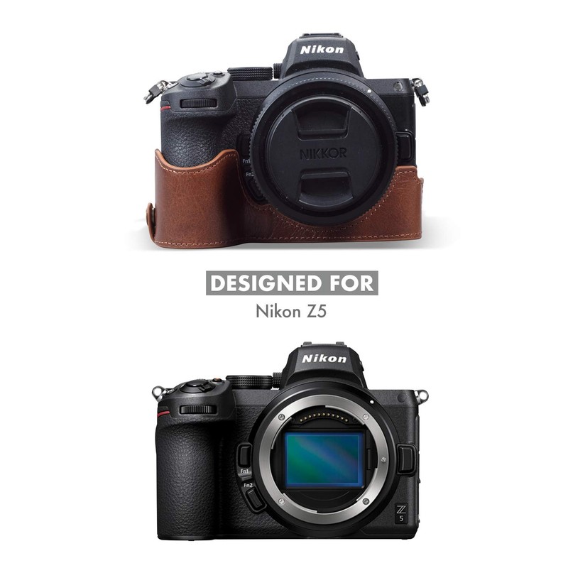 MegaGear MG1945 Ever Ready Genuine Leather Camera Half Case compatible