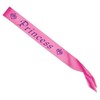 Princess Satin Sash Party Accessory (1 count) (1/Pkg)