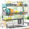 Sakugi Over The Sink Dish Drying Rack - Adjustable 3