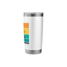 Bigfoot ducky floatie cryptid humorous mysterious absurd Stainless Steel Insulated Tumbler