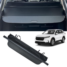 AUXKO Retractable Cargo Cover for Honda CRV 2023-2026, Trunk Cover Shade Cover for 2025 2026 Honda CRV, Shielding Shade Anti-Peeping Luggage Privacy Screen,Carbon Fiber(NOT for Sport Touring Hybrid)