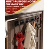 Auxmir Adhesive Hooks Heavy Duty 22lb(Max) Towel Hooks for Shower,