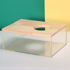 Baoblaze Hamster Sand Bath Container, Acrylic Shower and Digging Room