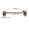 sourcing map 1 x 4.1 inch cabin hook eyelet latch